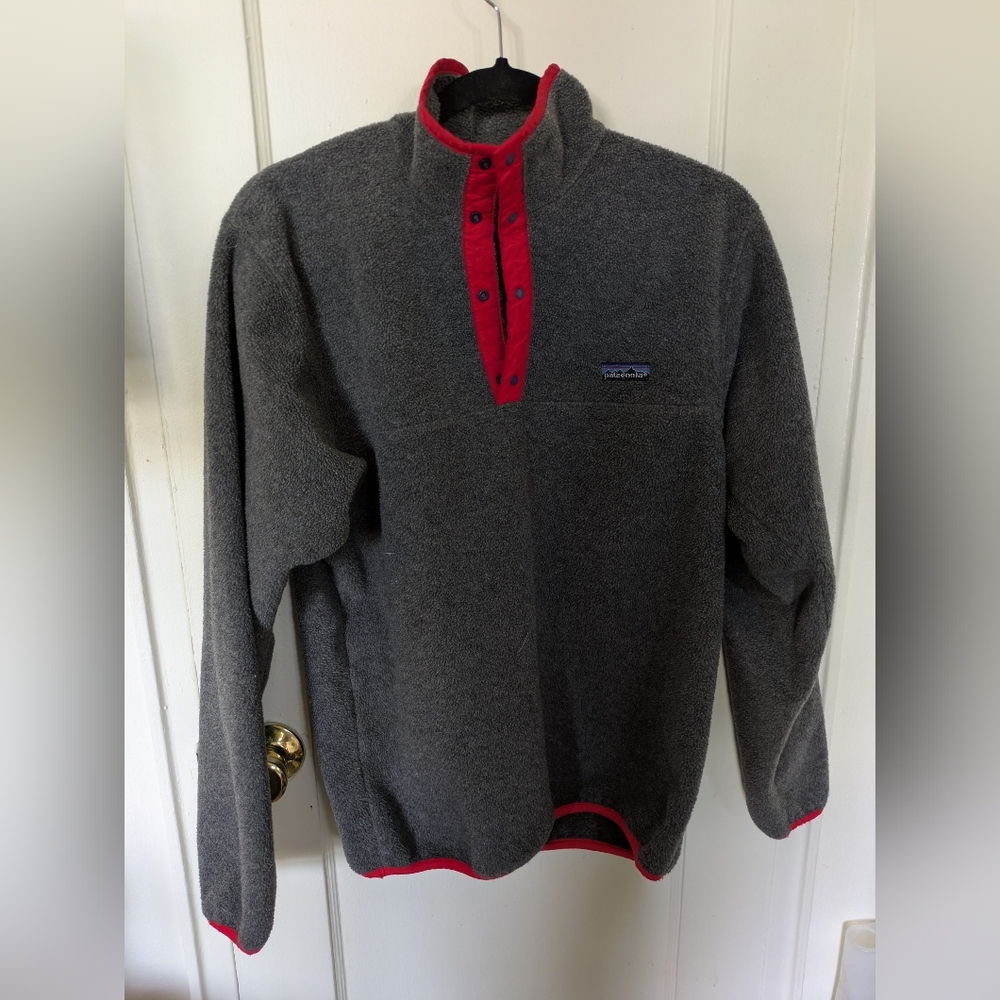Vintage 1990's Synchilla Patagonia Men's Snap Pullover Fleece